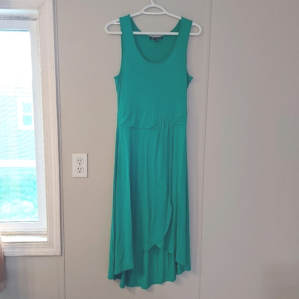 Green Cable & Gauge High Low Dress